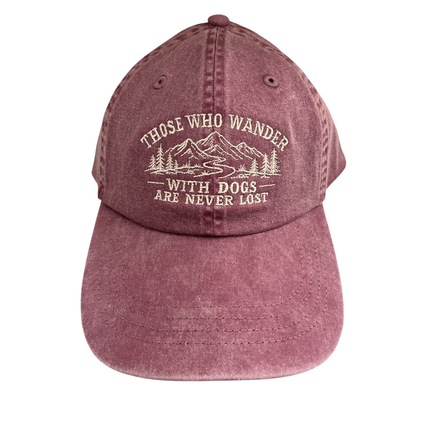 Those Who Wander With Dogs Baseball Cap