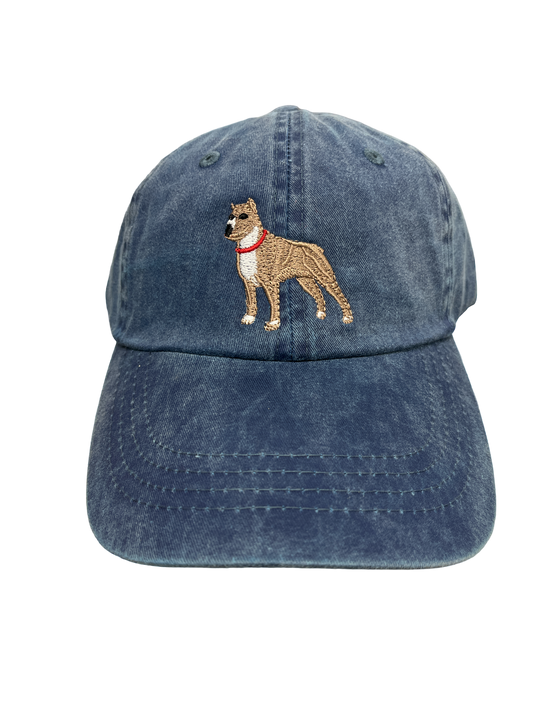 Pit Bull, Light Colored, Dog Breed Baseball Cap