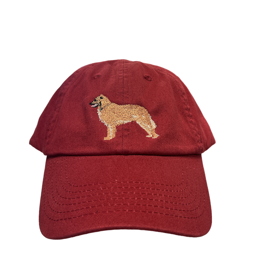 Pyrenean Shepherd, Smooth Faced, Fawn, Dog Breed Baseball Cap