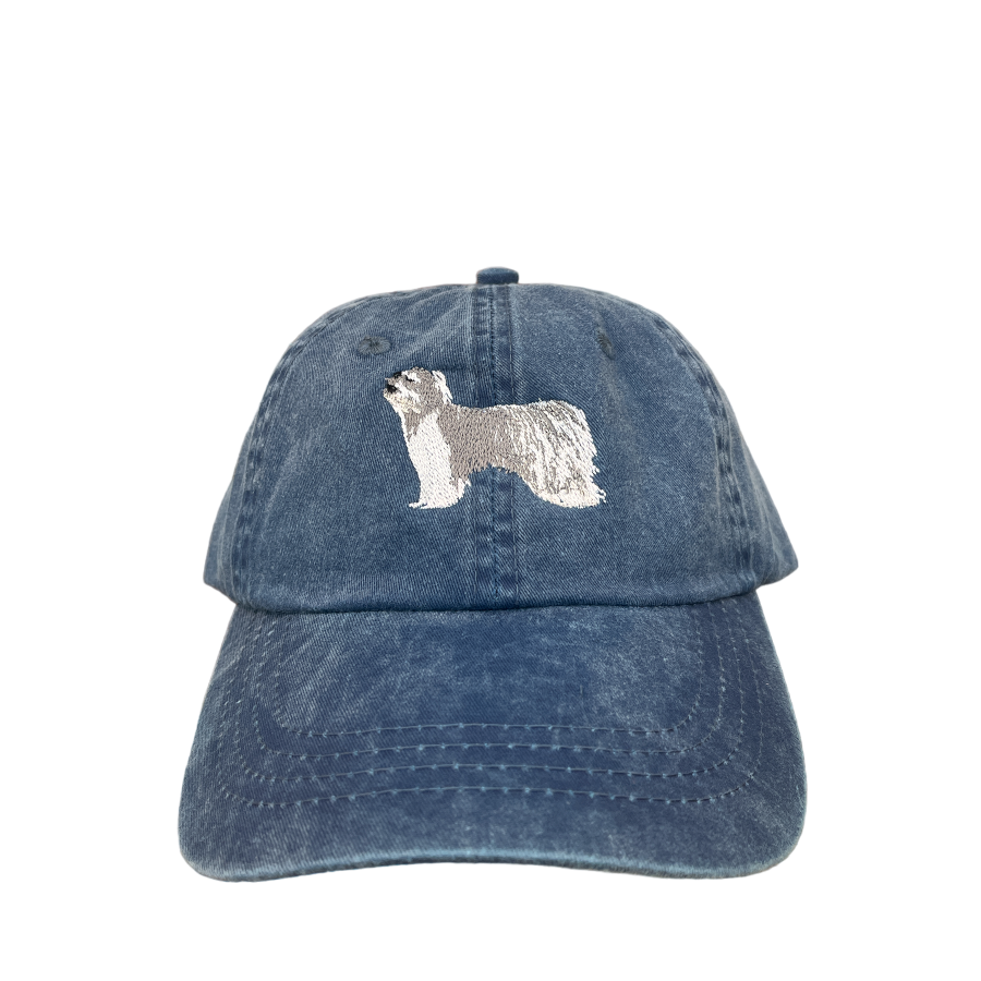 Pyrenean Shepherd, Long Haired Rough Faced, Dog Breed Baseball Cap