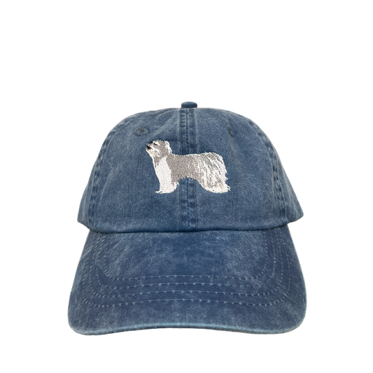 Pyrenean Shepherd, Long Haired Rough Faced, Dog Breed Baseball Cap