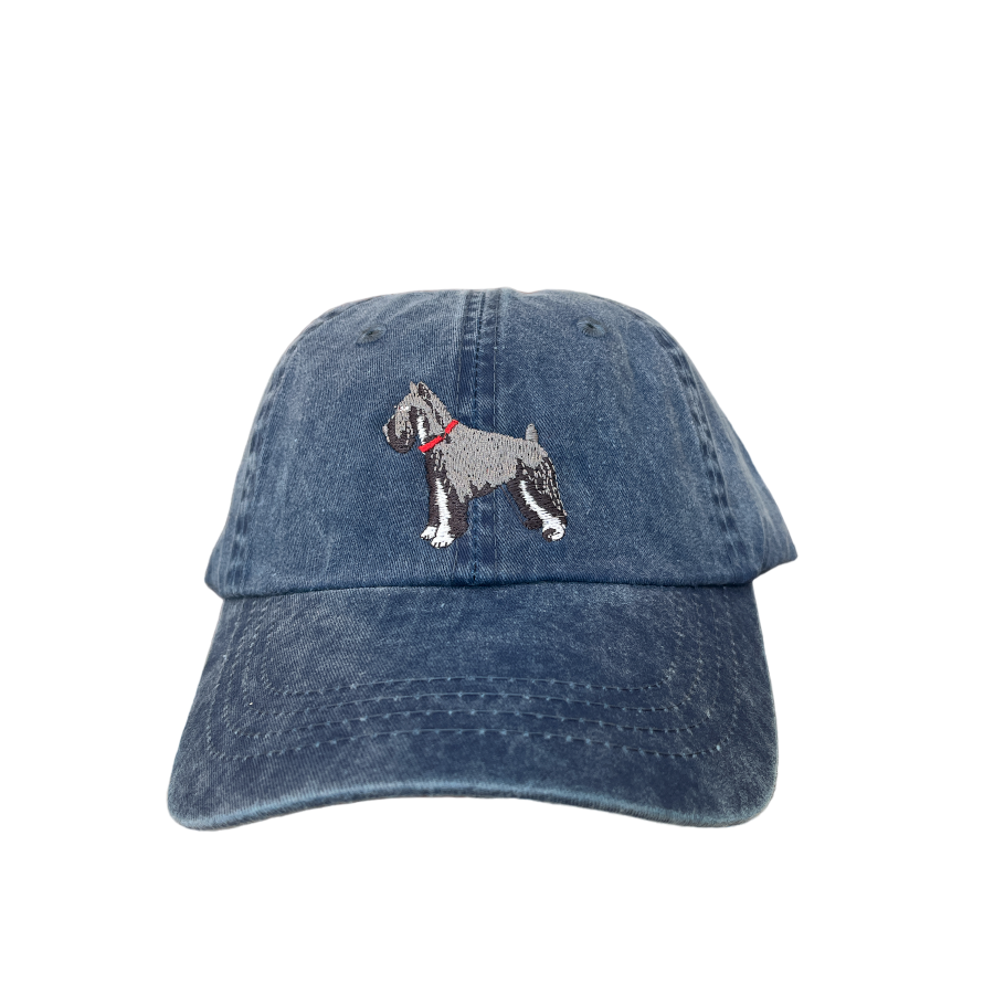 Schnauzer, Ears Cropped, Dog Breed Baseball Cap