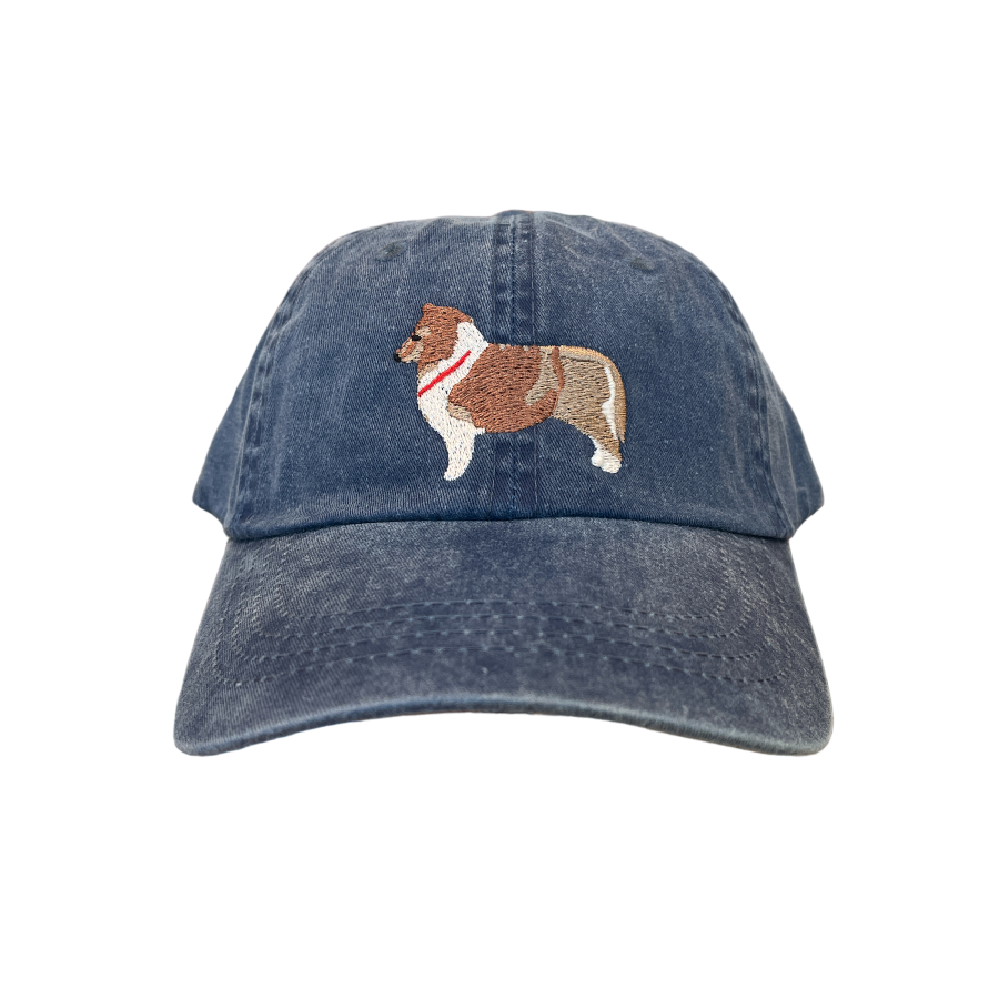 Shetland Sheepdog, Sable, Dog Breed Baseball Cap