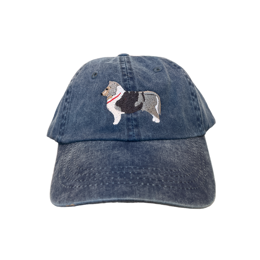 Shetland Sheepdog, Blue Merle, Dog Breed Baseball Cap