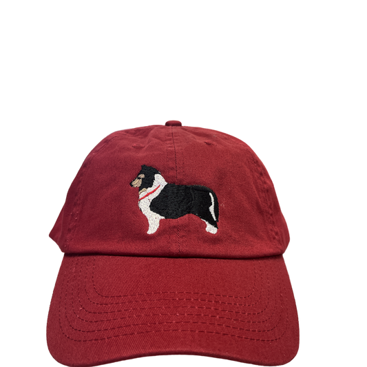 Shetland Sheepdog Tri Color, Dog Breed Baseball Cap