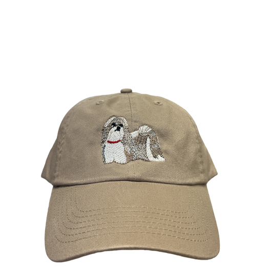 Shih Tzu, Brown and Black, Dog Breed Baseball Cap