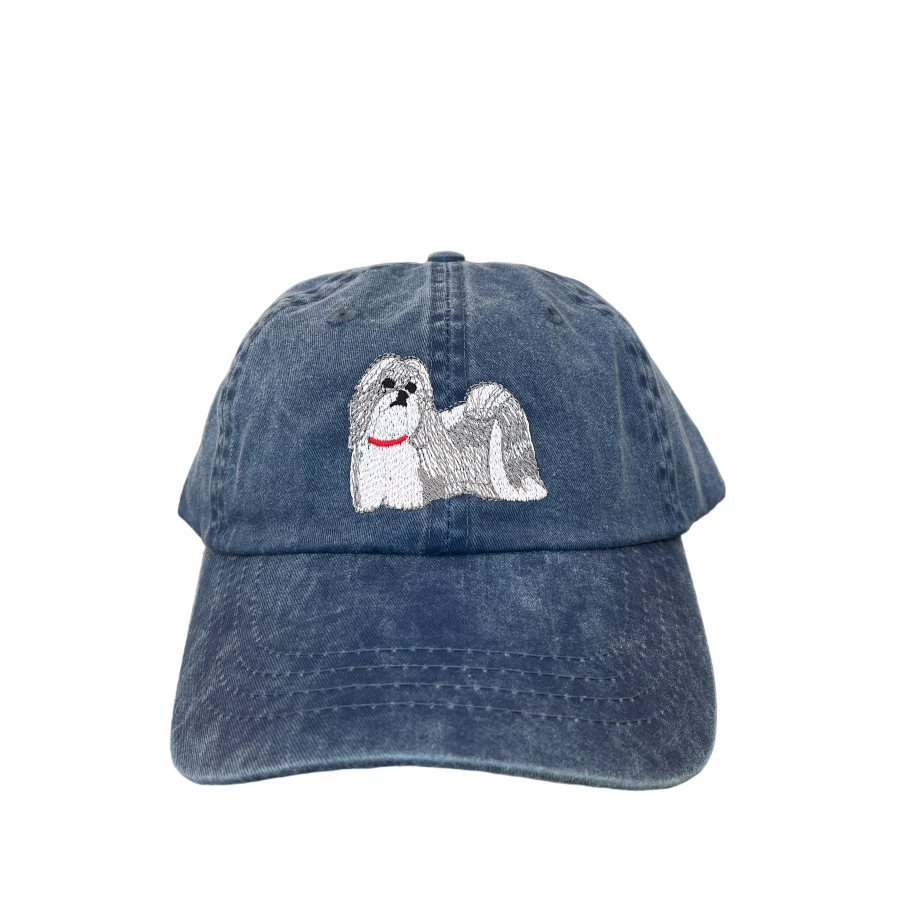 Shih Tzu, Silver, Dog Breed Baseball Cap