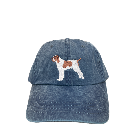 Spinoni Italiano, White and Brown, Dog Breed Baseball Cap