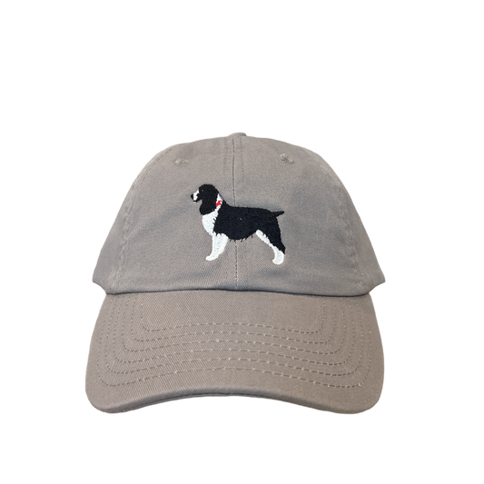 Springer Spaniel, Black, Dog Breed Baseball Cap