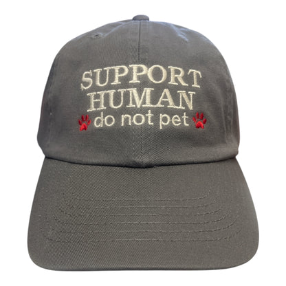Support Human Baseball Cap
