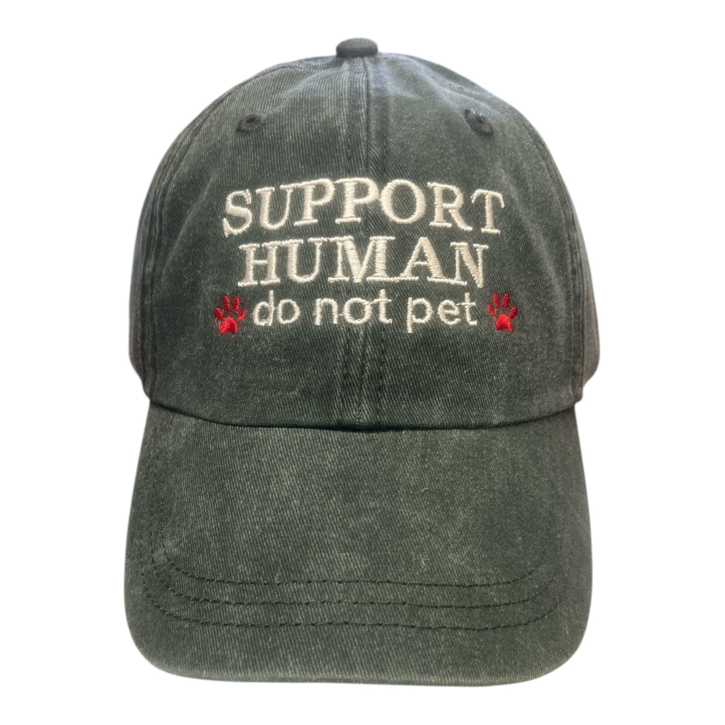 Support Human Baseball Cap
