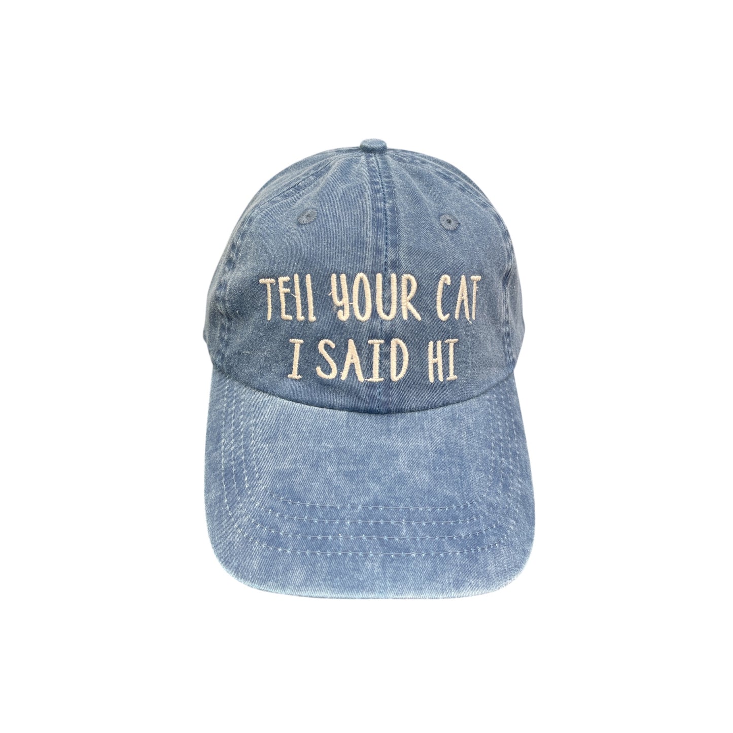 Tell Your Cat I Said Hi Baseball Cap
