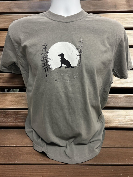 Moon Silhouette Unisex T Shirt